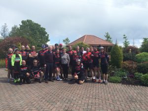 Tea and Scones at Clarkes fruit farm- Training hard for the Epic Spin 